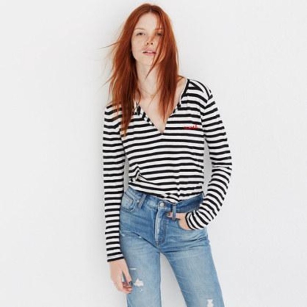 Madewell “mwah” 💋 tee